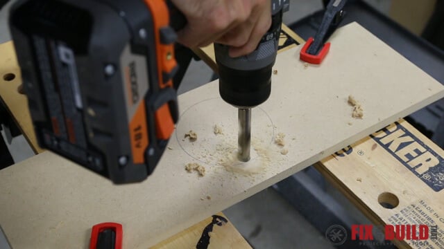 drilling starter hole