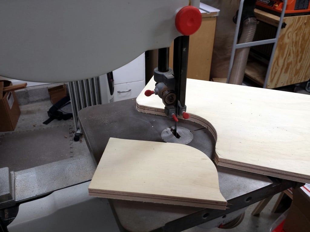 Bandsaw cutting