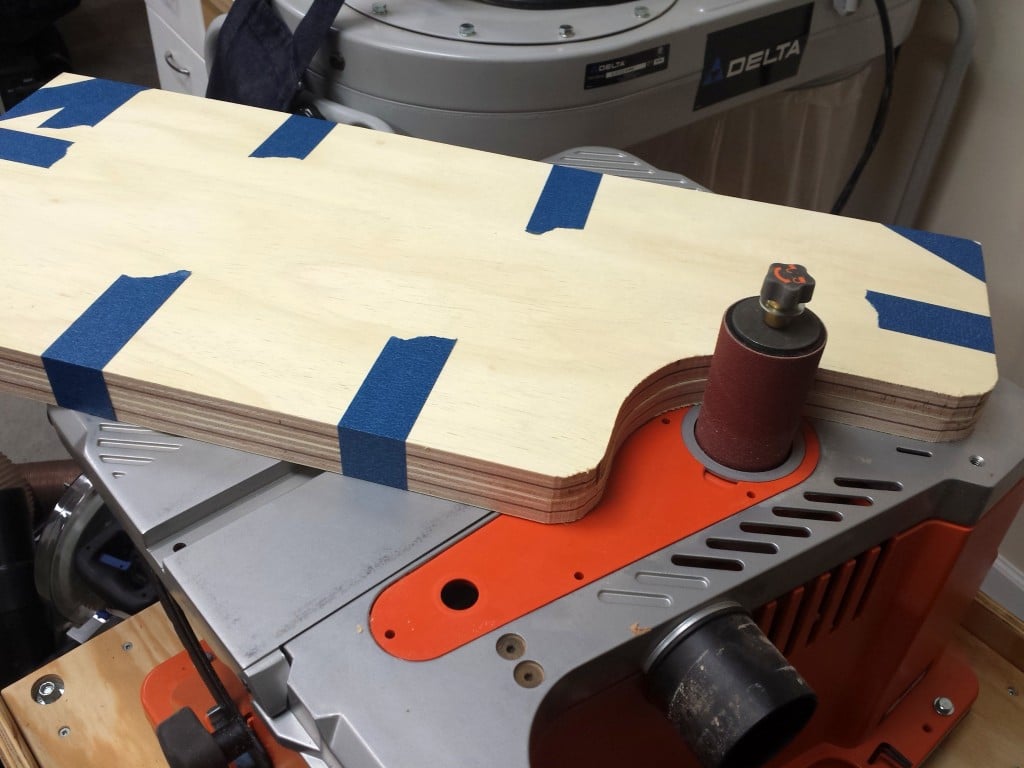 Sanding curves