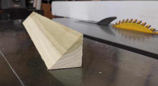 Cut glue blocks