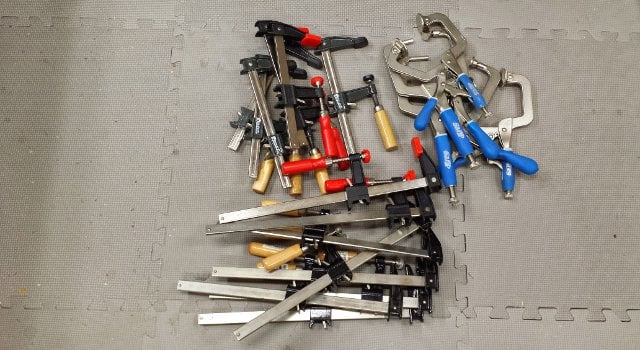 Wall Clamp Storage