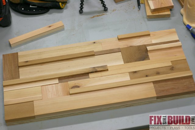 scrap wood wall art