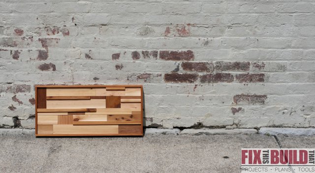 scrap wood wall art
