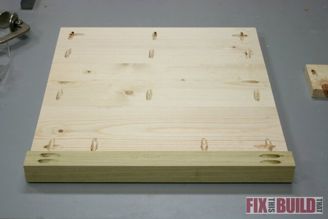DIY 3 drawer nightstand