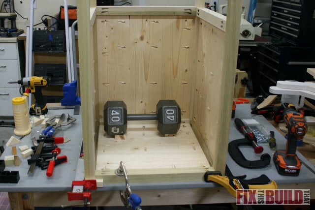 DIY 3 drawer nightstand
