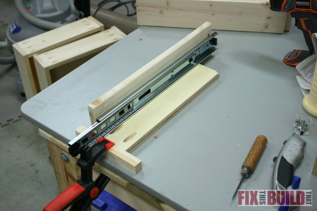 drawer slide jig