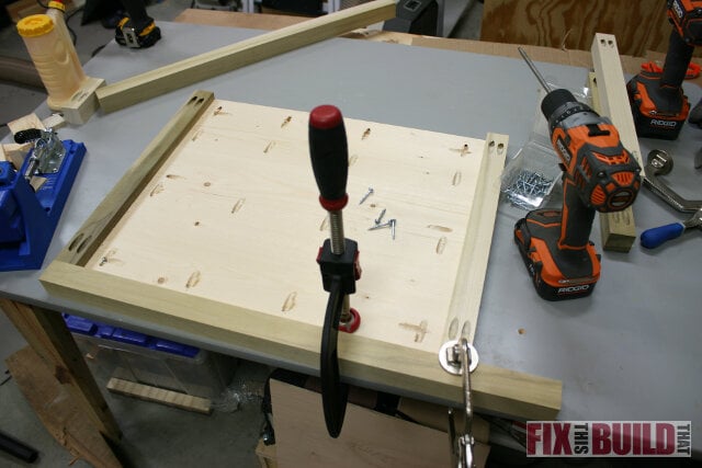 DIY 3 drawer nightstand