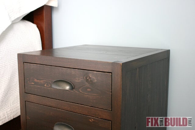 3 Drawer Nightstand you can build yourself