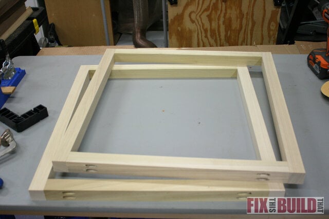 reclaimed side table