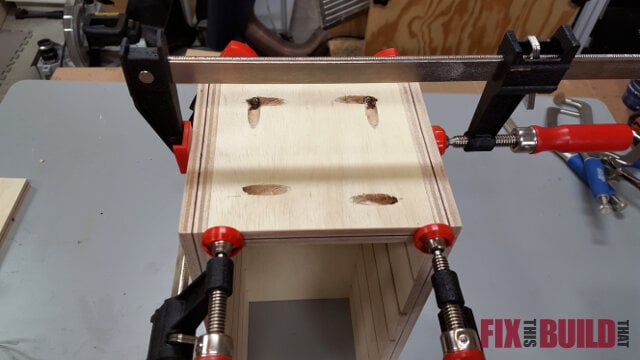Sandpaper Disc Storage Station