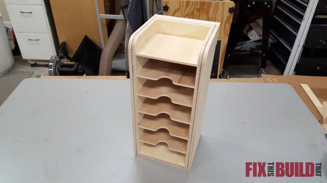 Sandpaper Disc Storage Station