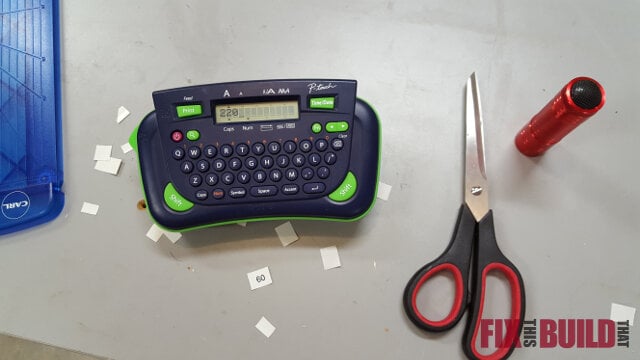 Sandpaper Disc Storage Station