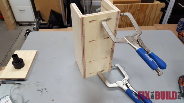 Sandpaper Disc Storage Station