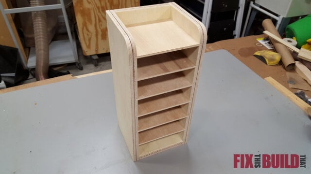 Sandpaper Disc Storage Station