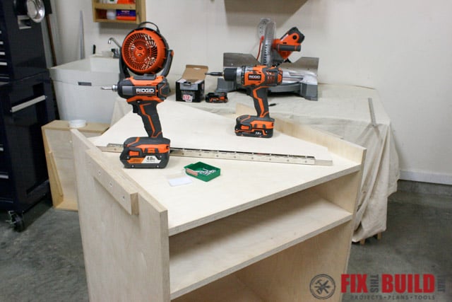 piano hinge install