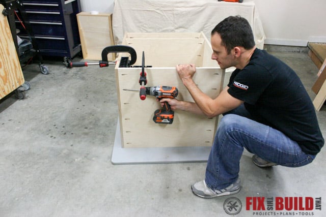 mobile miter saw stand bottom shelf