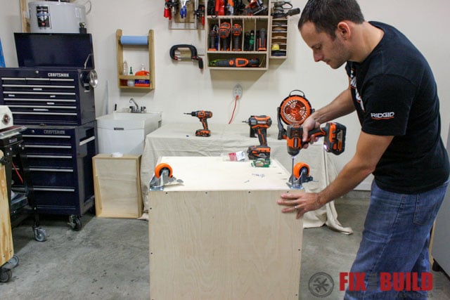 mobile miter saw stand casters