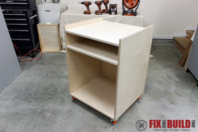 mobile miter saw stand base