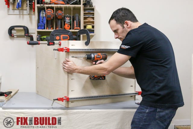 DIY Flip Top Tool Stand-7