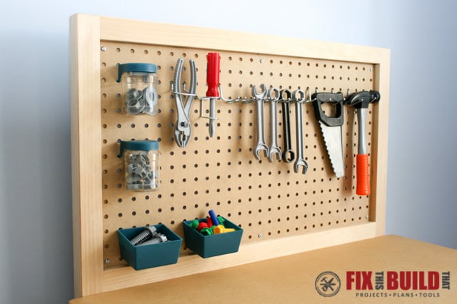 DIY Kids Kids Workbench f-4