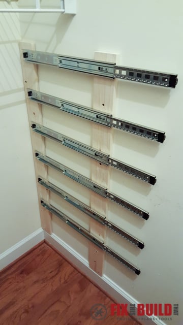 DIY Sliding Crate Closet Storage-103