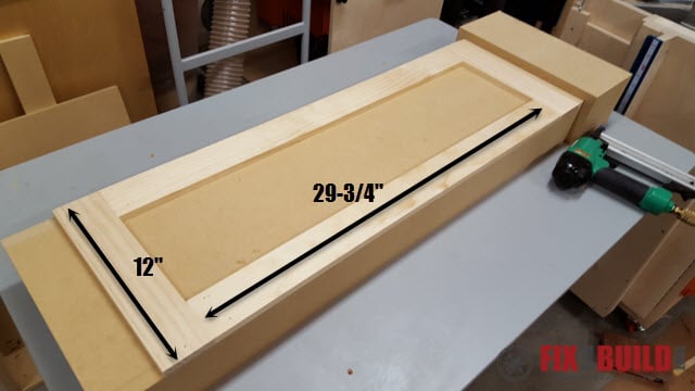 DIY Fireplace Surround and Mantel-31t