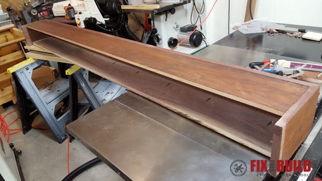 DIY Fireplace Surround and Mantel-34