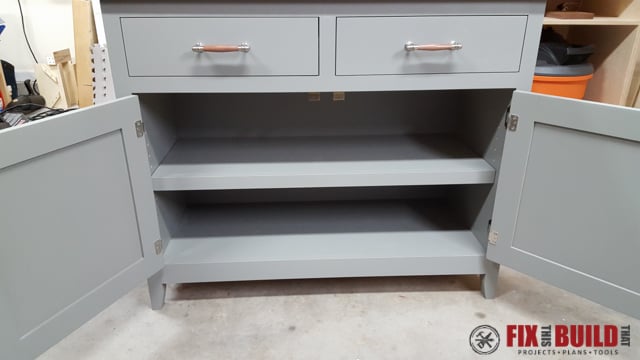 DIY Sideboard Cabinet-67