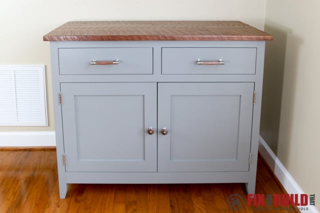 DIY Sideboard Cabinet Front