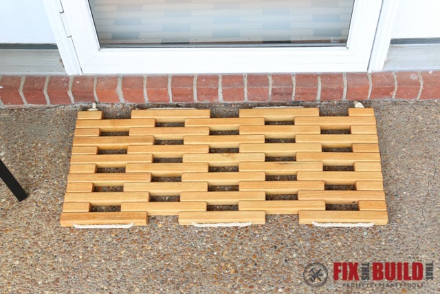 DIY Wooden Doormat-25