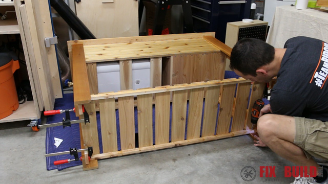 DIY Patio Cooler Grill Cart-48