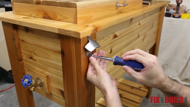 DIY Patio Cooler Grill Cart-50