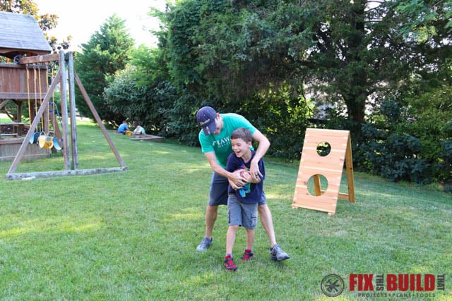DIY Football Toss Game-105