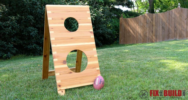 DIY Football Toss Game Plans