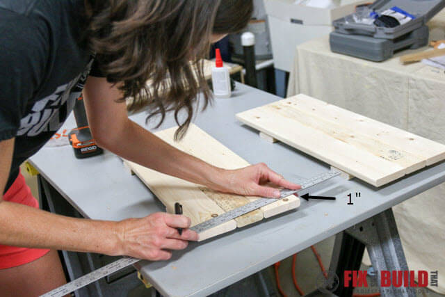 laying out a taper with a ruler