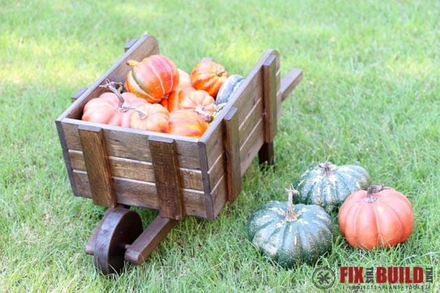 How to make a rustic wheelbarrow planter