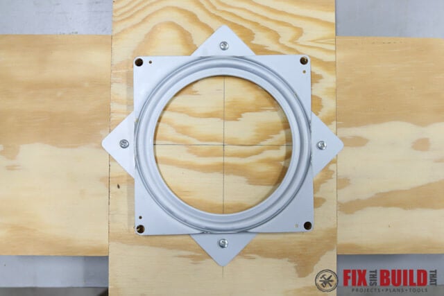 DIY Spray Booth Turntable-14