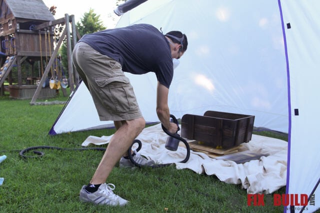 HomeRight Spray Shelter Spraying Finish