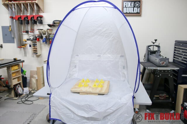 DIY Spray Booth Turntable