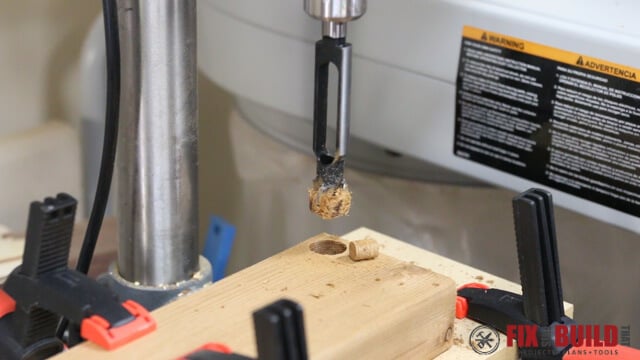 cutting plugs with plug cutter