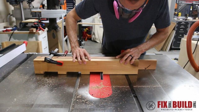 cutting dados in frame member