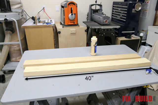 cutting parts to size for post
