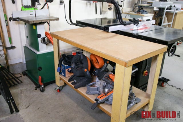 tablesaw outfeed table