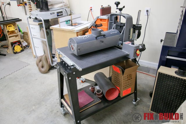 supermax 19-38 drum sander