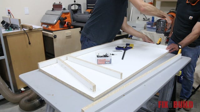 making a concrete form