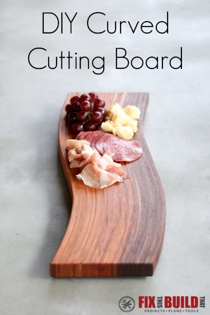 How to Make a DIY Curved Cutting Board with Bent Lamination