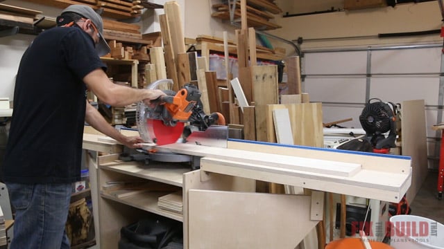 cutting parts for base cabinet drawers