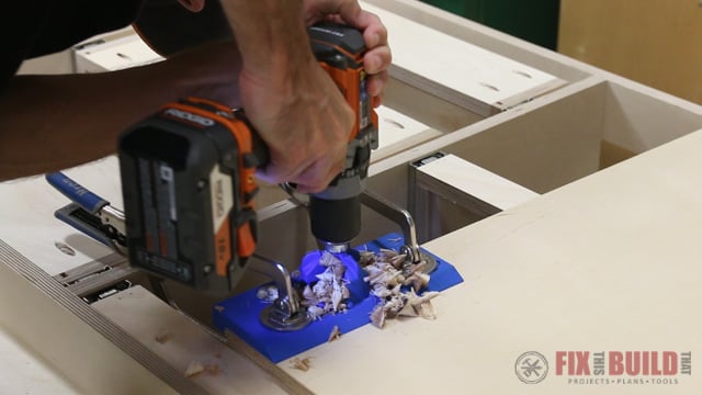 how to mount concealed hinges