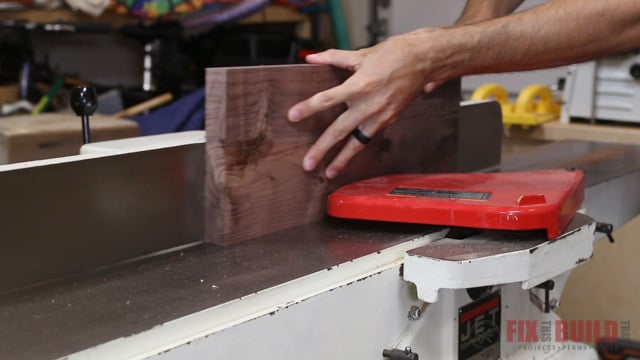 jointing an edge on a board