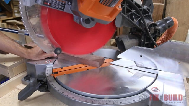 cutting mitered legs